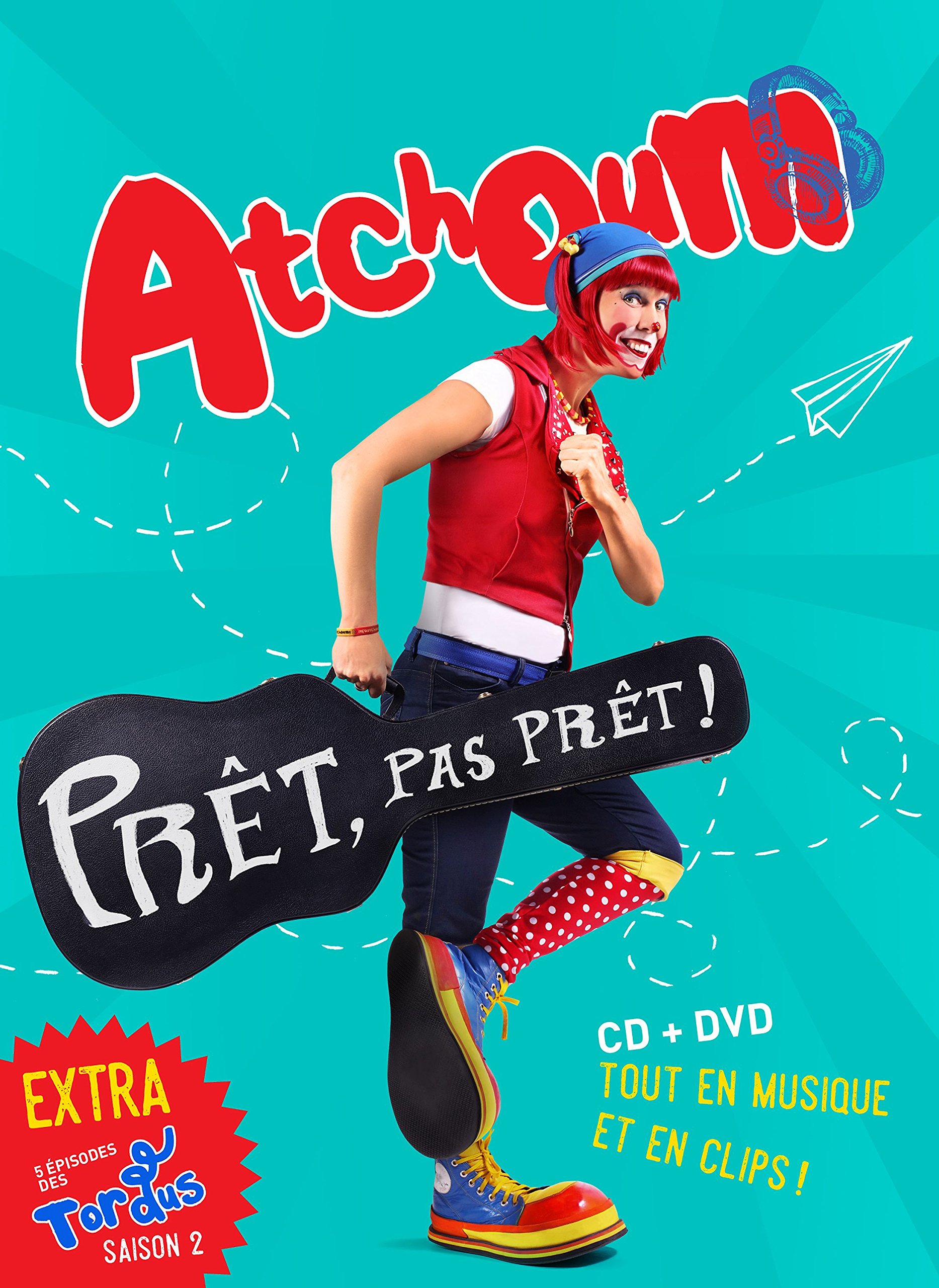 Atchoum: Prêt, pas prêt ! DVD + CD (Version française) [DVD]