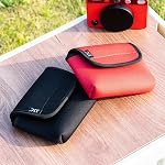 JJC Camera Case Pouch Sleeve for Leica Sofort 2, Fujifilm X Half, Kodak Ektar H35N, Snapic A1, Pixpro WPZ2 Cameras, Neoprene Protective Case, Black Color
