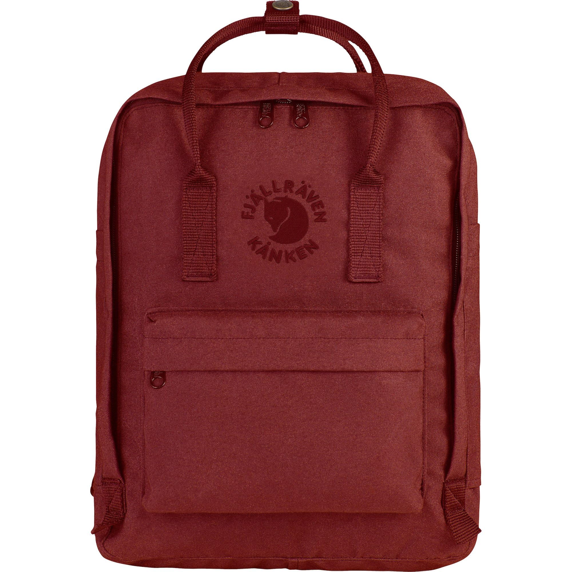 Fjällräven Unisex's Re-Kånken Backpack, Ox Red, 38 x 27 x 13 cm, 16 l