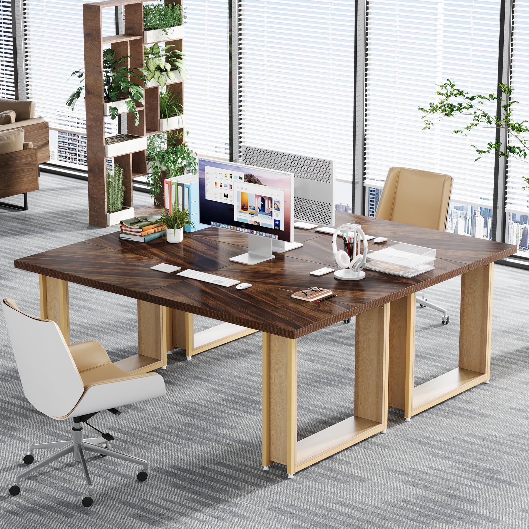CubiCubi Bureau klein, 80 x 40 x 75 cm, computertafel, pc-tafel