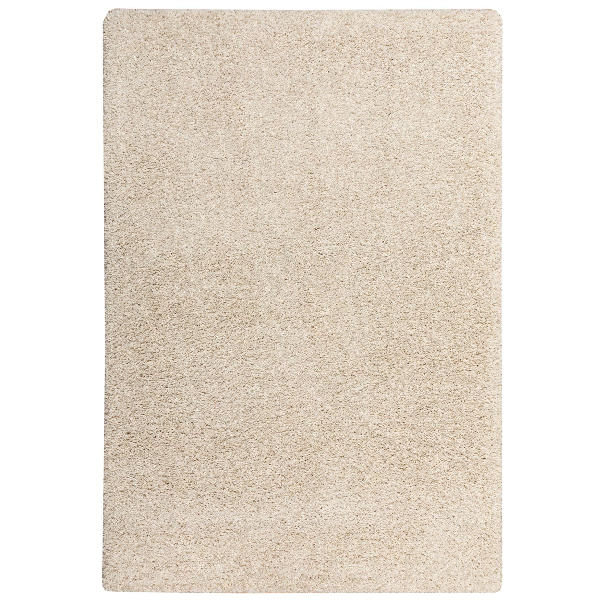 Steffensmeier Ragolle Twilight Hochflor Teppich Shaggy, weich & elastisch, moderner Wohnzimmer Teppich, Creme 6926, 80x150 cm