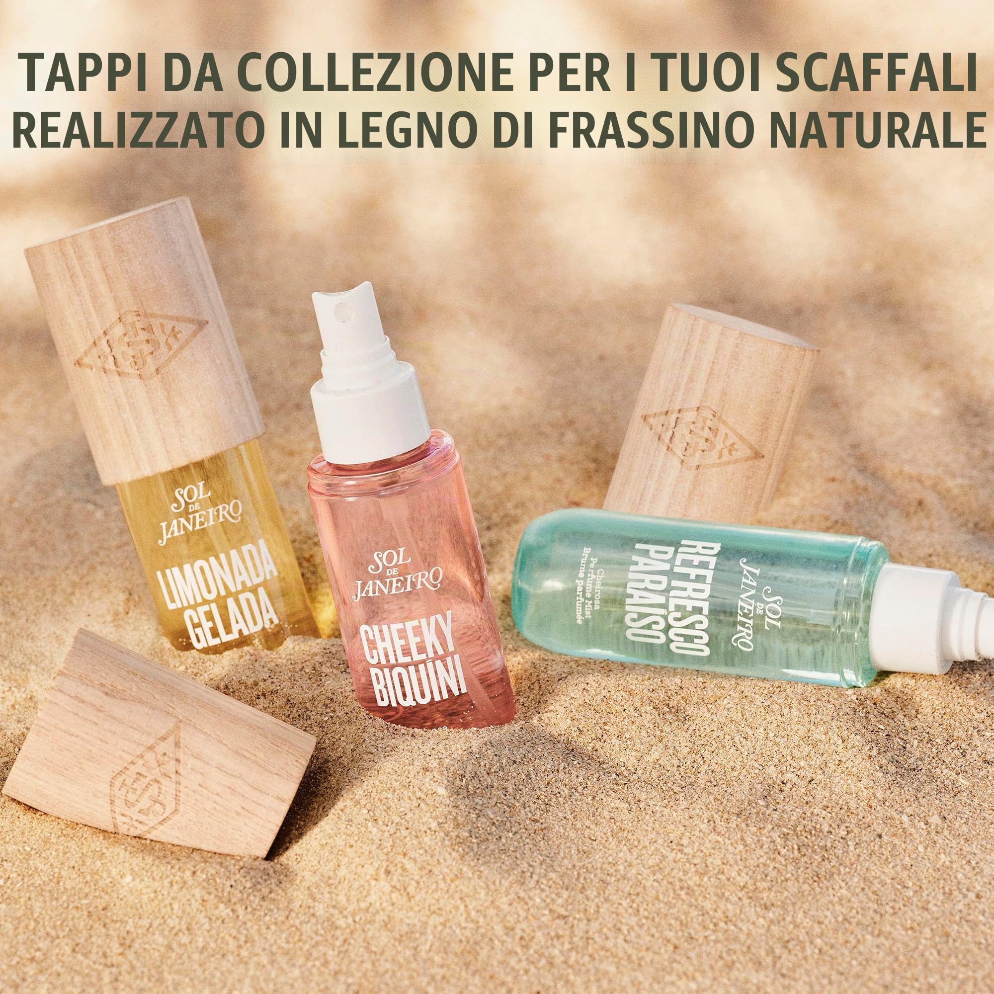 Sol de Janeiro Refresco Paraíso Limited Edition Perfume Mist, spray per il corpo, brezza marina, orchidea, liquido