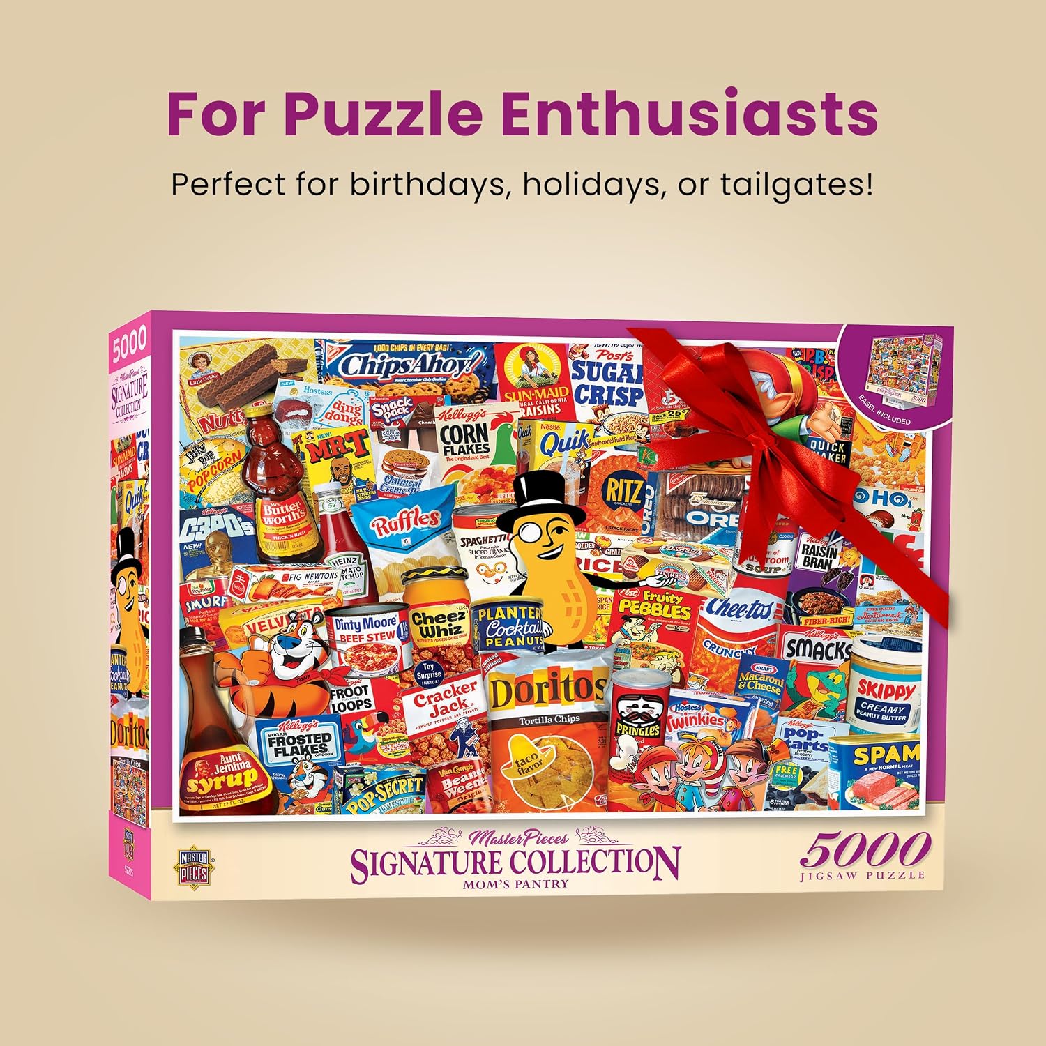 MasterPieces 5000 Piece Jigsaw Puzzle For Adults, Family, Or Kids - Mom's Pantry - Manufacturer Defect - 40"x60"
