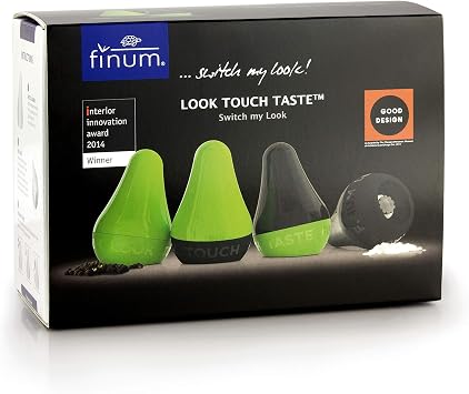 Finum Switch My Look Set Grinder, One Size, Apple Green