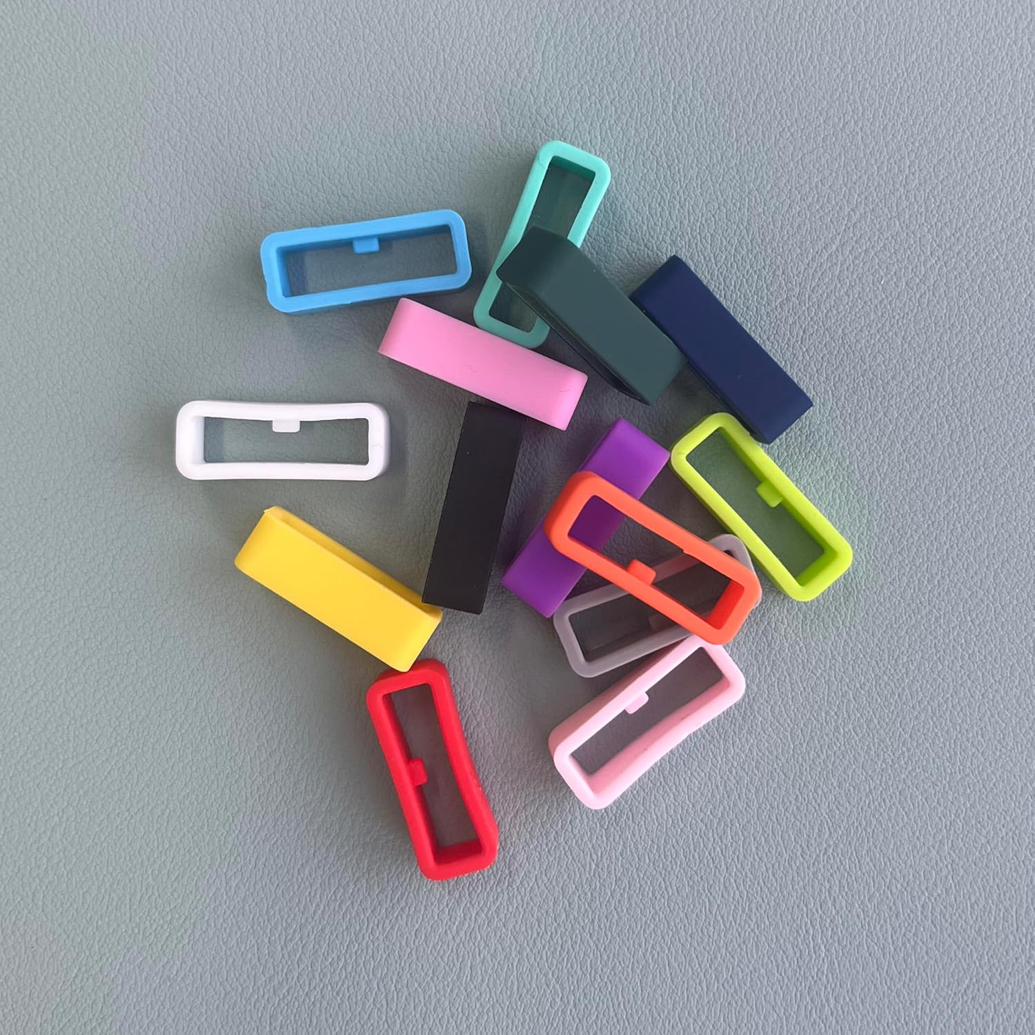 Compatible with Disney Magic Bands, MagicBand+ & 2.0 & More, [14-Pack] Silicone Fastener Rings Loop Secure Holder for Magic Band Protectors (14-PACK) - Image 6