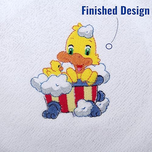 Miniatura 8 de Estabilizador de bordado separador de peso regular Threadart, corta, separa, lava, disponible en rollos y hojas precortadas