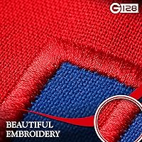 Vista 4 de G128 Bandera cristiana 1 x 1.5 pies Serie StormFlyer bordada de poliéster hilado de 220 GSM Bandera religiosa, diseño bordado