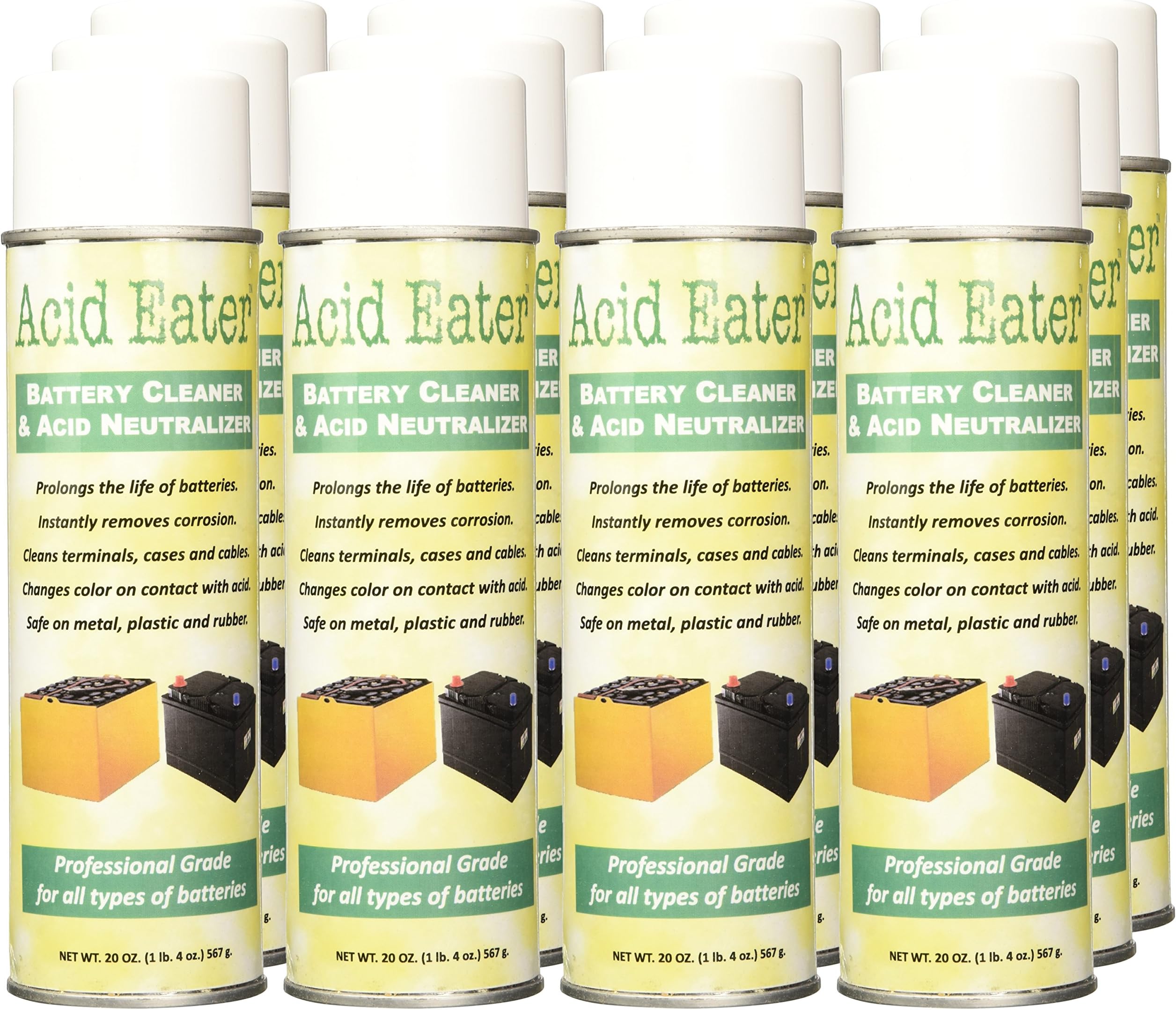 Chemtex OIL930 Battery Acid Eater, 20 oz