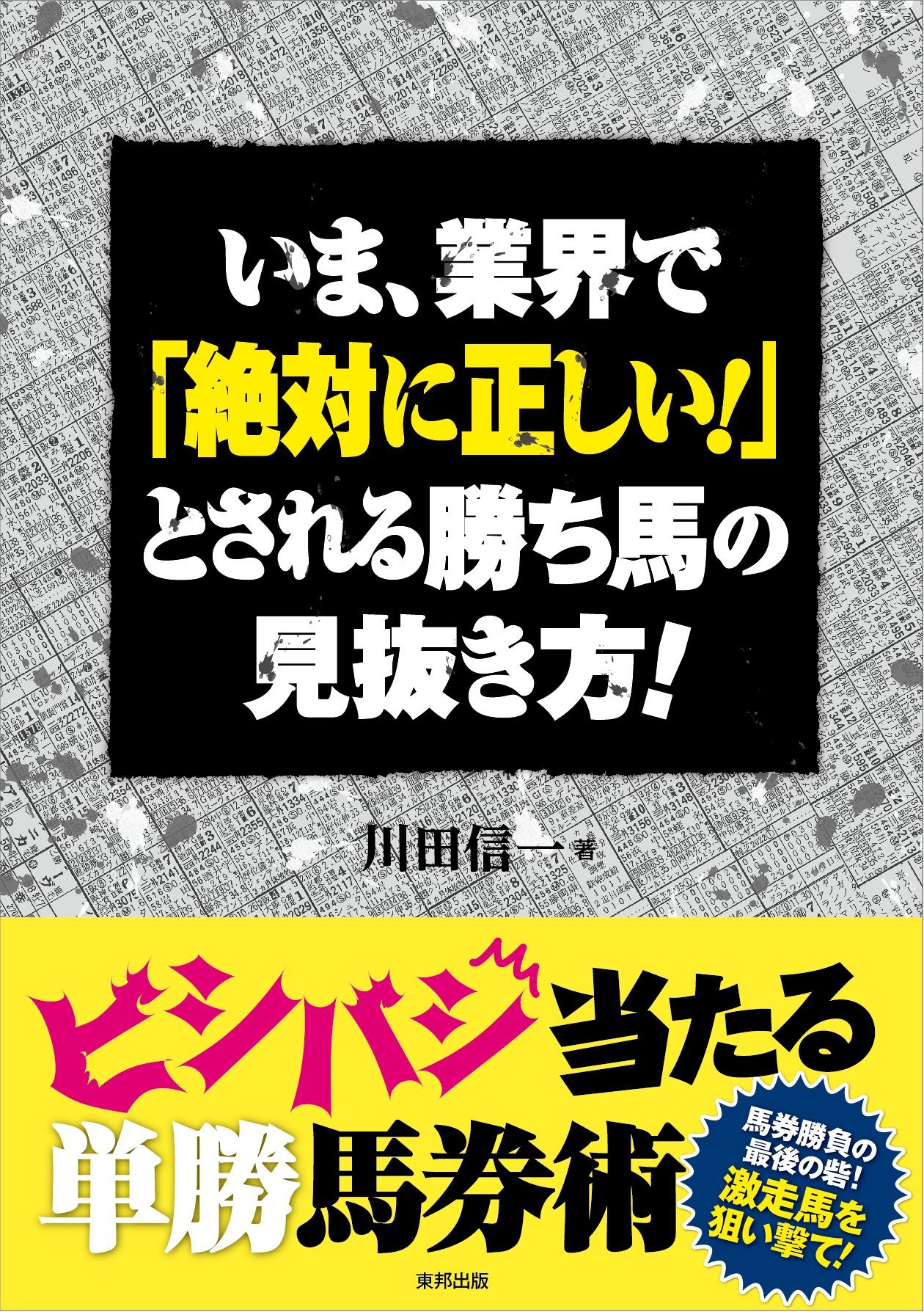 いま、業界で「絶対に正しい! 」とされる勝ち馬の見抜き方! | 川田 信