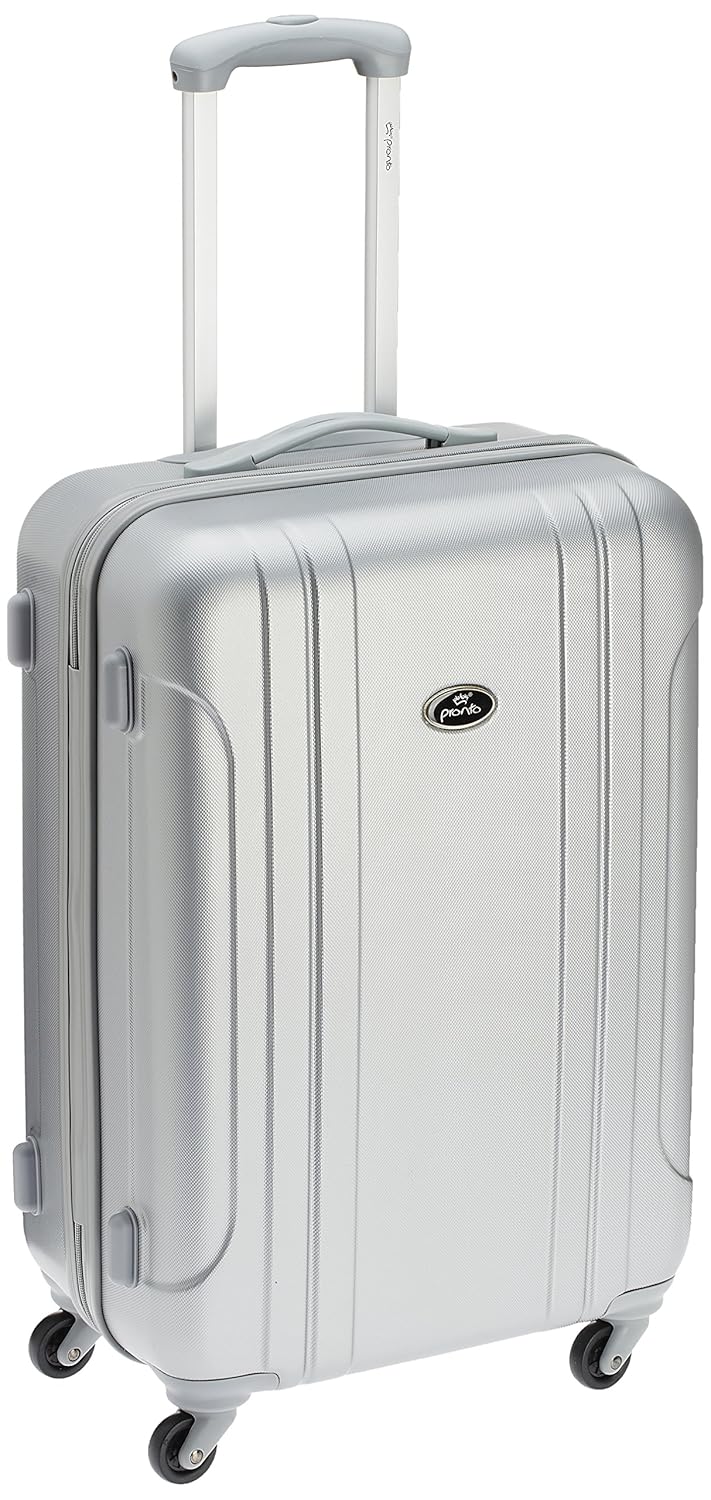 Pronto Vectra ABS 75 cms Silver Hard Sided Suitcase (6552 SL