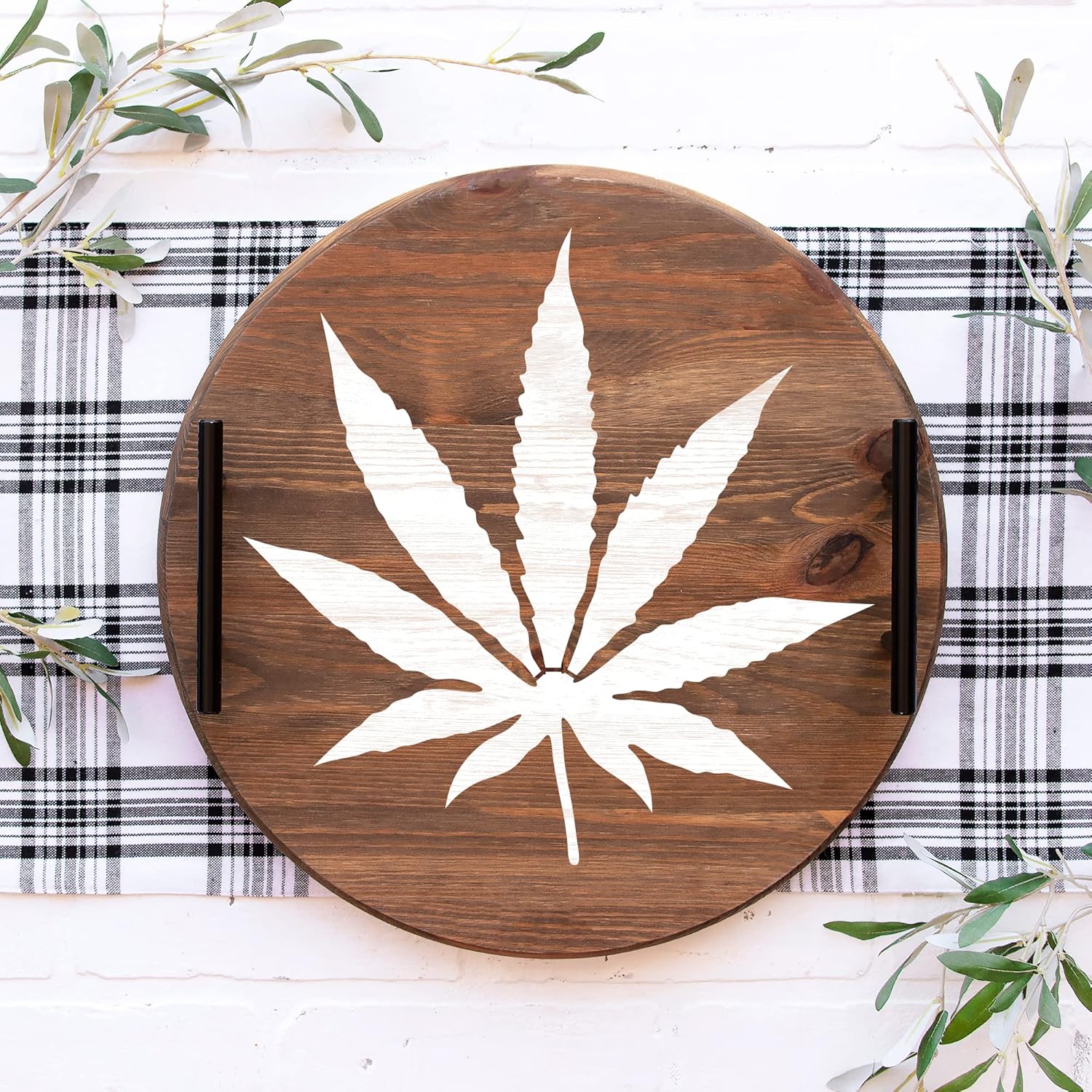 50 Off Weed Leafステンシルテンプレート 再利用可能なステンシルwith複数サイズあり 35 X35 Www Designsbymissmandee Com