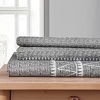 Vista 5 de Juego de funda de edredón suave de microfibra hipoalergénica ligera con 2 fundas de almohada de calidad hotelera