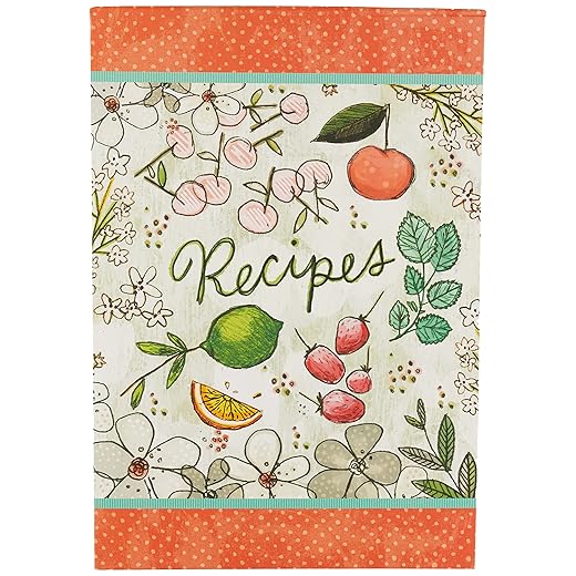 C.R. Gibson QFR3-16556 Vertical Recipe Keeper Flip Stand, Fruit Fusion, Multicolor