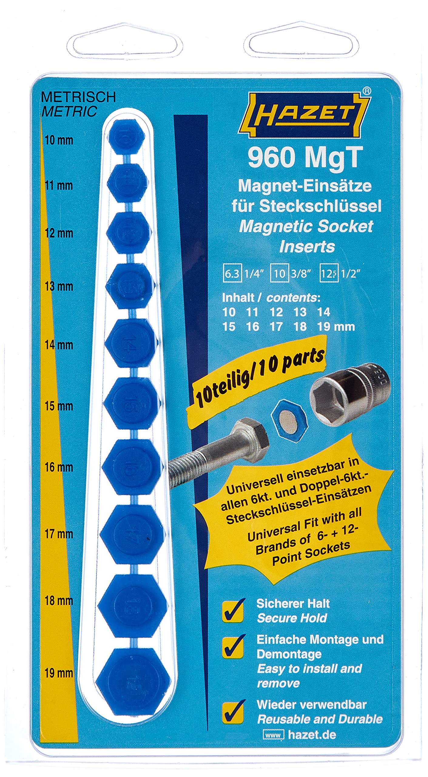 その他 * muguet * Amazon.co.jp: HAZET 960MGT六角プロフィール磁気ソケットの挿入