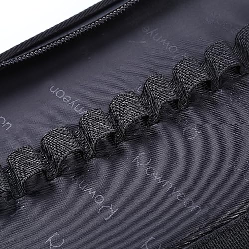 Miniatura 6 de ROWNYEON Estuche organizador de lápiz labial, soporte para lápiz labial, bolsa de maquillaje de viaje, estuche de cosméticos de gran capacidad,