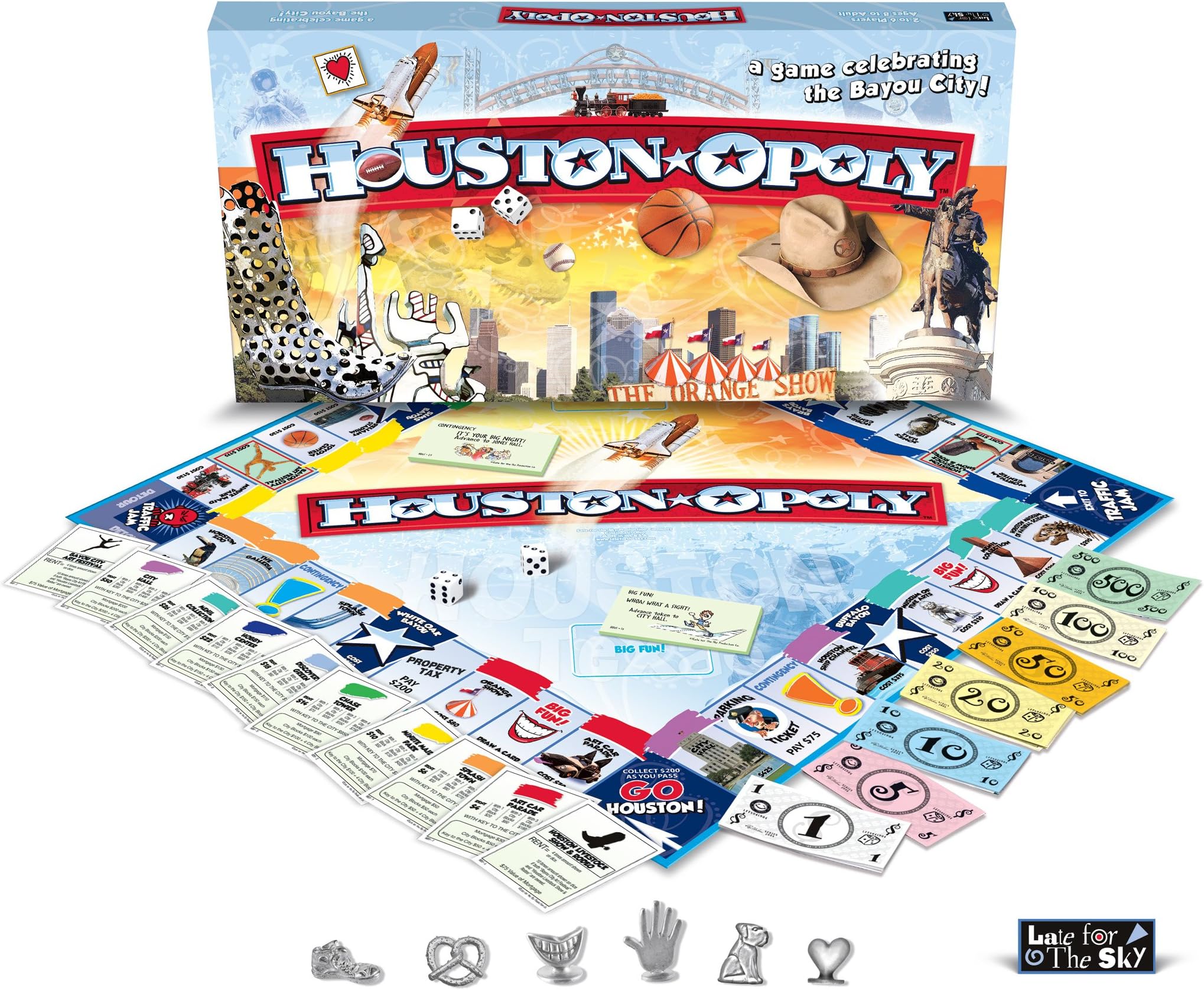Late For the Sky Houston-opoly