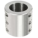 HECASA Tube Clamp Split Collar Compatible with 1.875 Inch OD Size Steel Tube Roll Bar Clamps Weldable Bolt on Roll Cage Mounts 1 Pcs