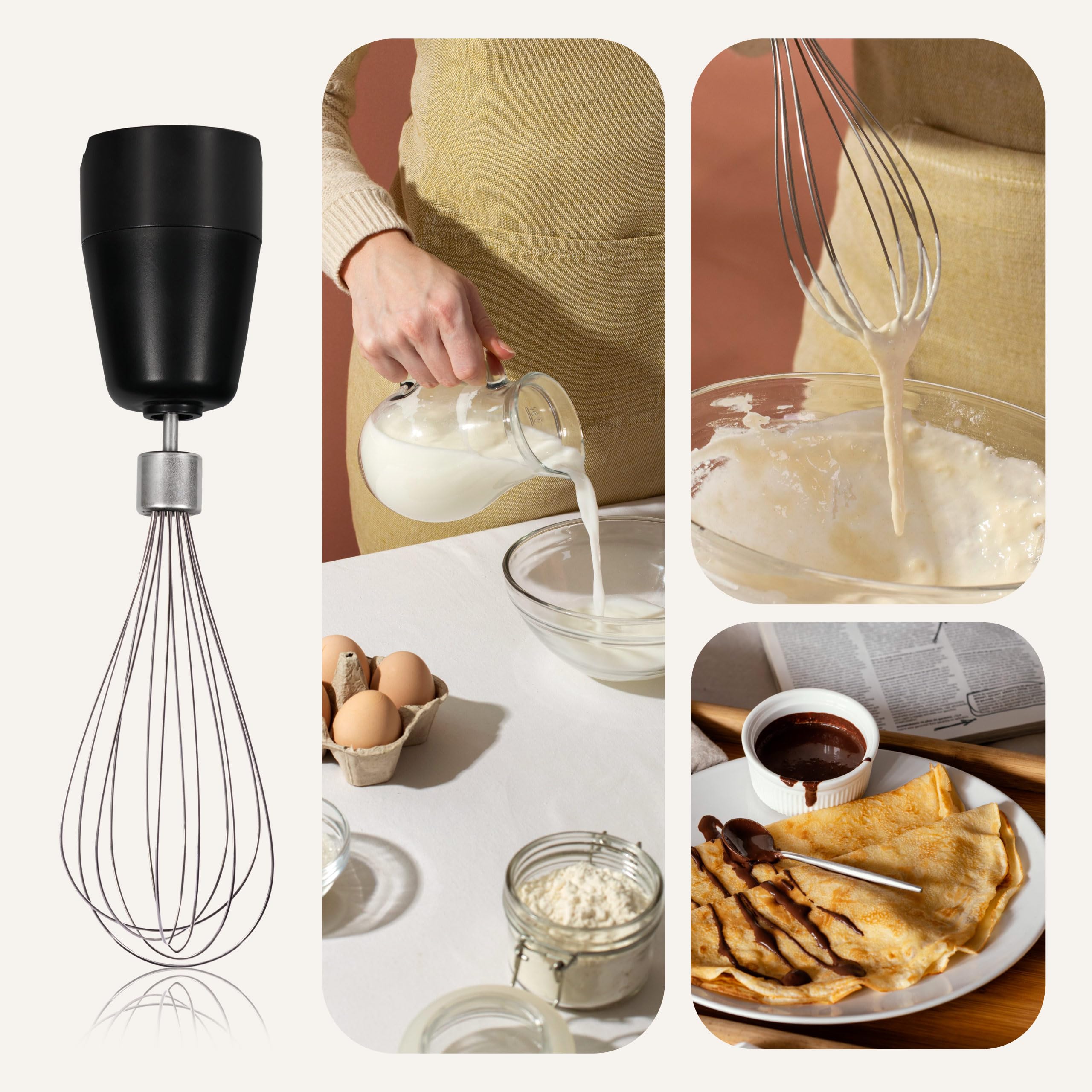 Frullatore A Immersione Zeegma Handy Nuttig 11-in-1 - 1500 W, Lame In Titanio, Set Accessori Completo Per Cucina