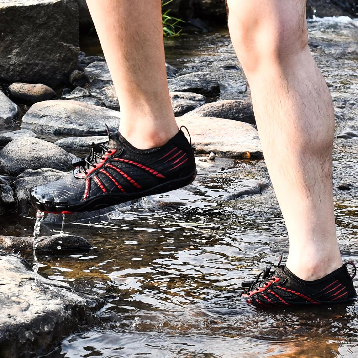Barefoot Water Shoes for Women and Men - Quick-Dry Lightweight Swim Shoes for Beach,Pool,Hiking