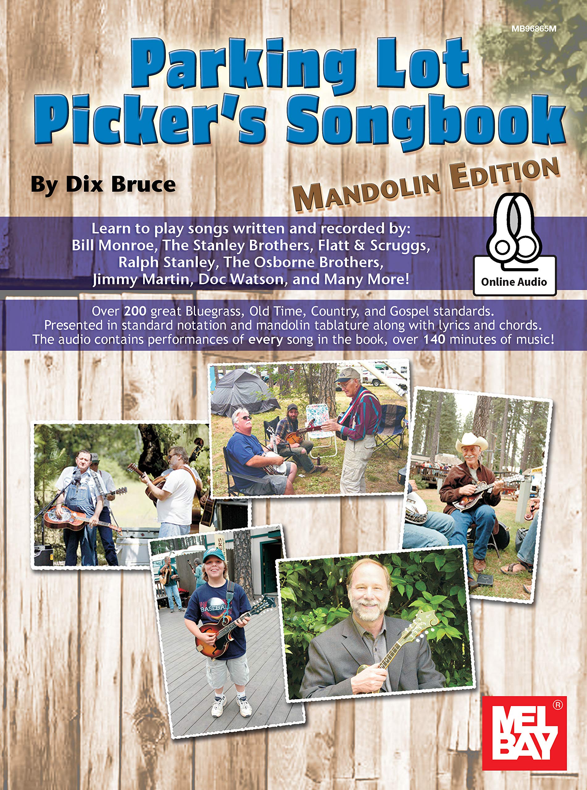 Parking Lot Picker's Songbook mandolin recueil partition folk