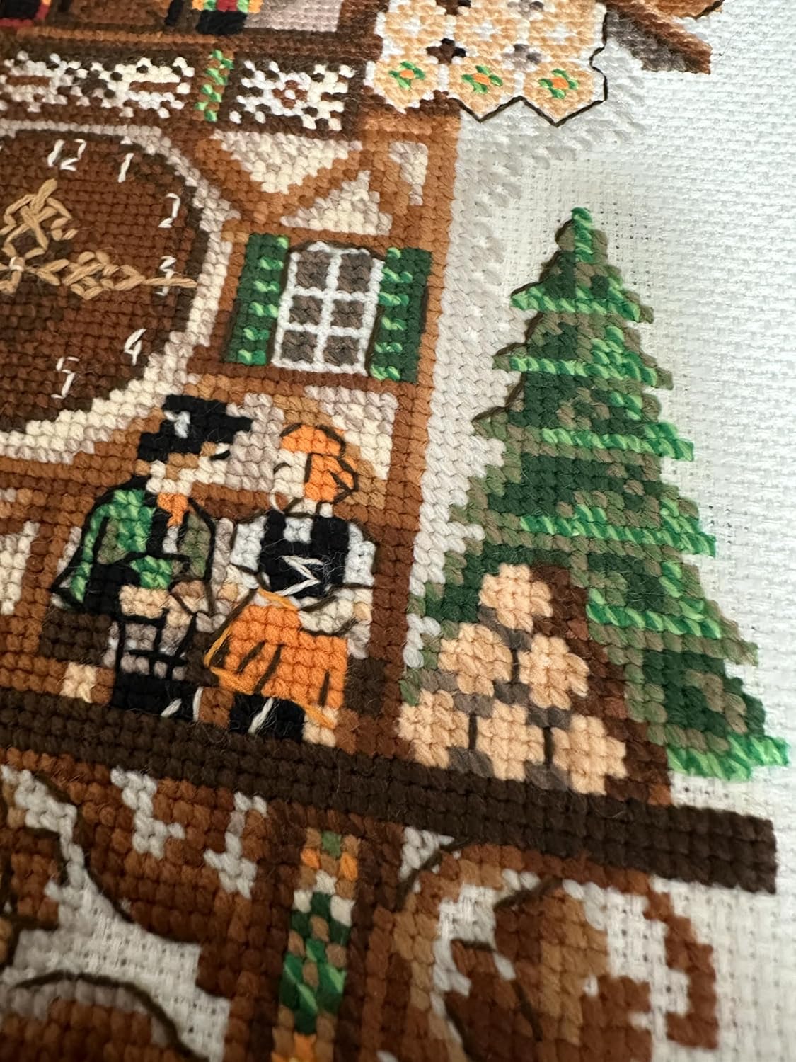 RIOLIS - Cuckoo Сlock 1730, Cross Stitch Kits 9,84" x 15,75", Cross Stitch Kits for Beginners & Advanced, Crossstitching Kit Adult, Embroidery Counted Stitching Kit