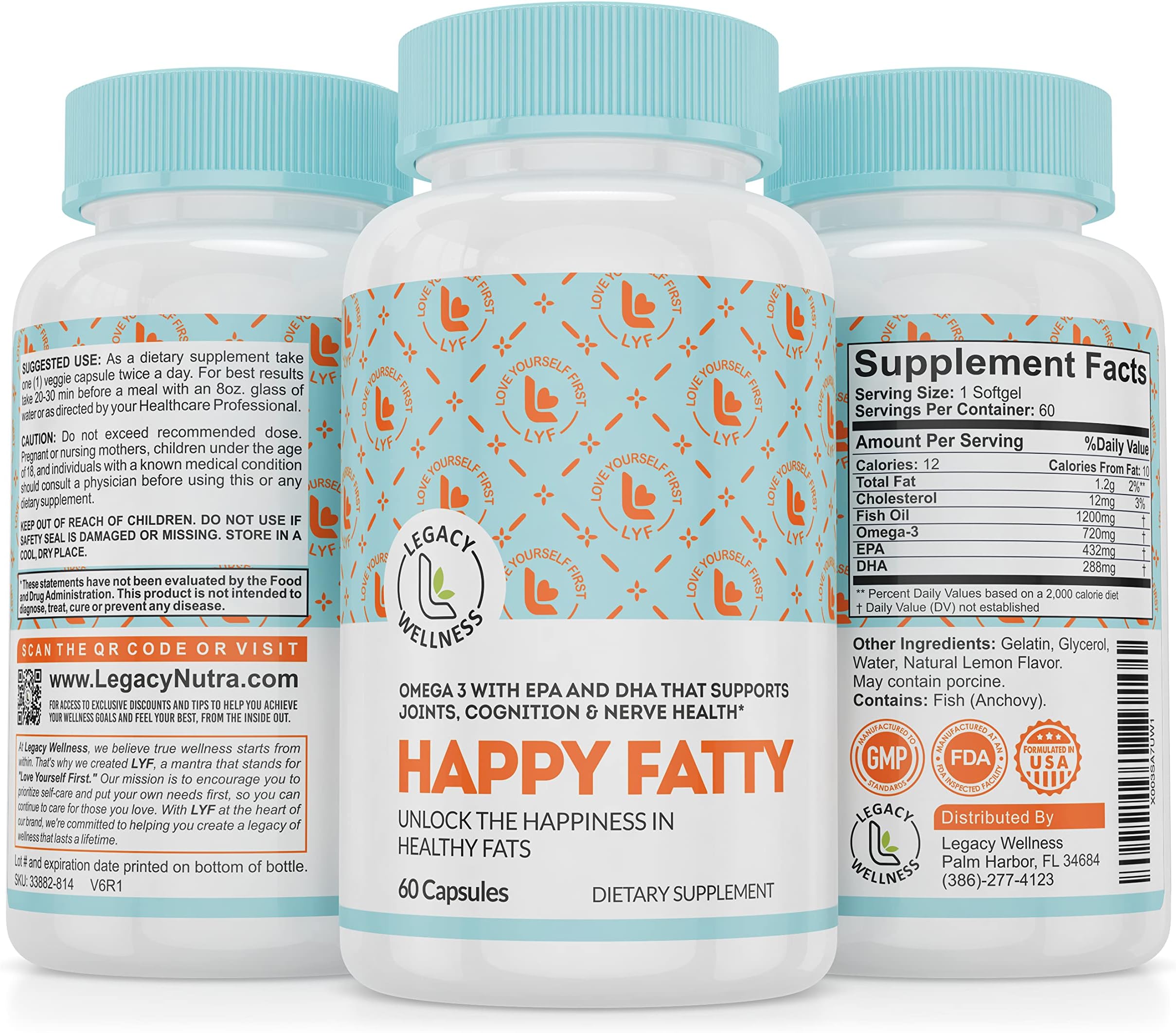 Trader Joe's Molecularly Distilled Omega3 Fatty Acids