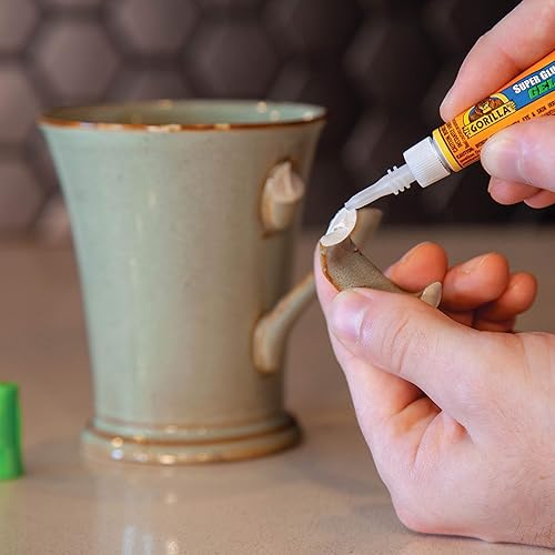 Miniatura 4 de Gorilla pegamento Super Glue cuatro tubos de 011onzas transparente paquete de 1