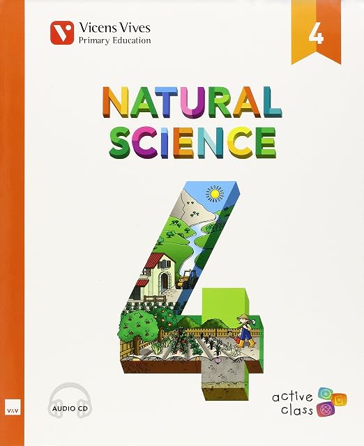 Portada de Natural Science 4º Educacion Primaria St+cd Mec Ed 2015 Active Class