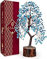Vista 38 de KARMAPLEDGE Árbol de la vida de cristales curativos para energía positiva, protección y buena suerte, dinero, decoración de Feng Shui