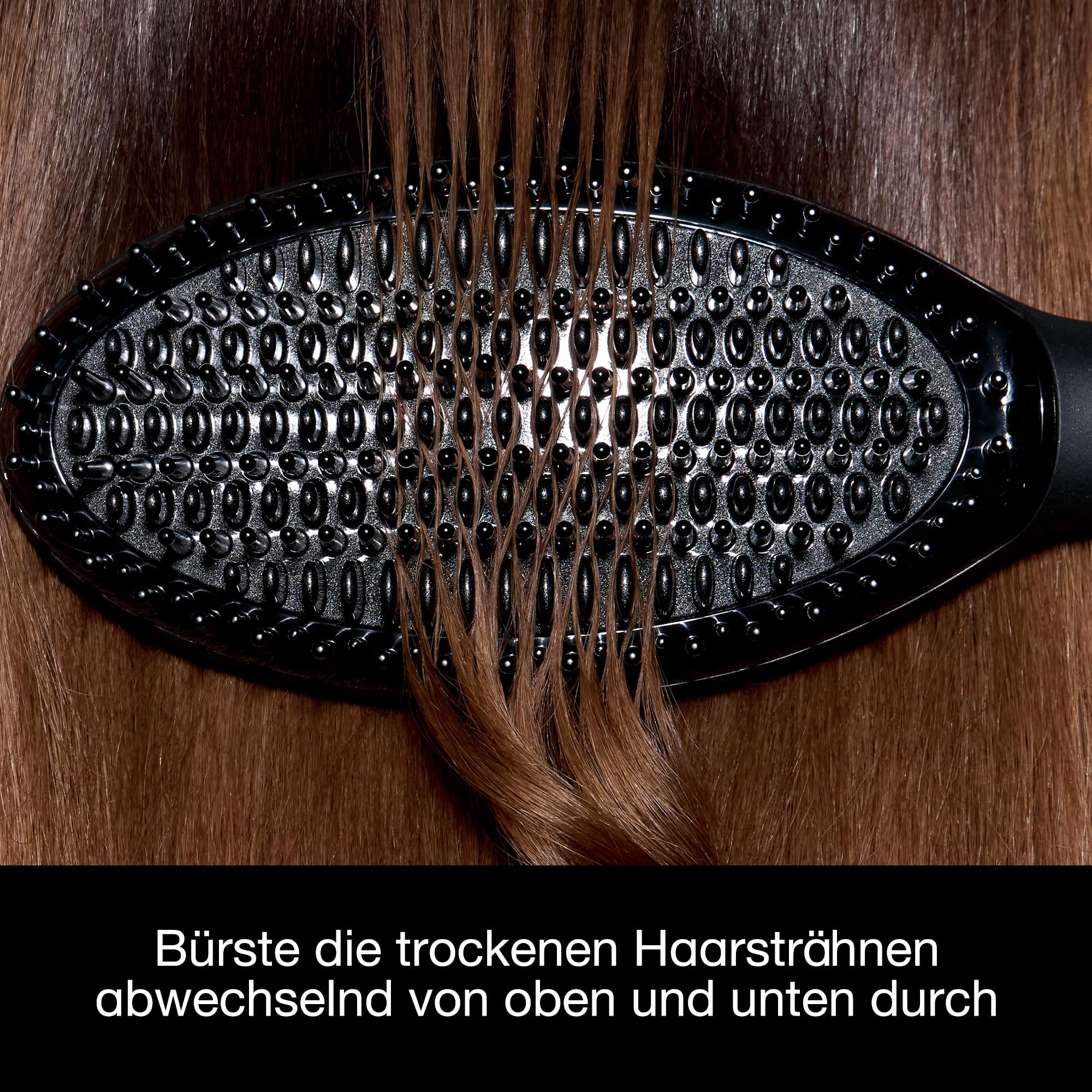 ghd glide+ Hot Brush: Elektrische Haarglätter Bürste, Sleek & Anti Frizz | Hot Brush mit neuer ghd-Technologie, schnell & einfach smoothe Looks, in nur einem Stylingzug, ohne extreme Hitzeschäden
