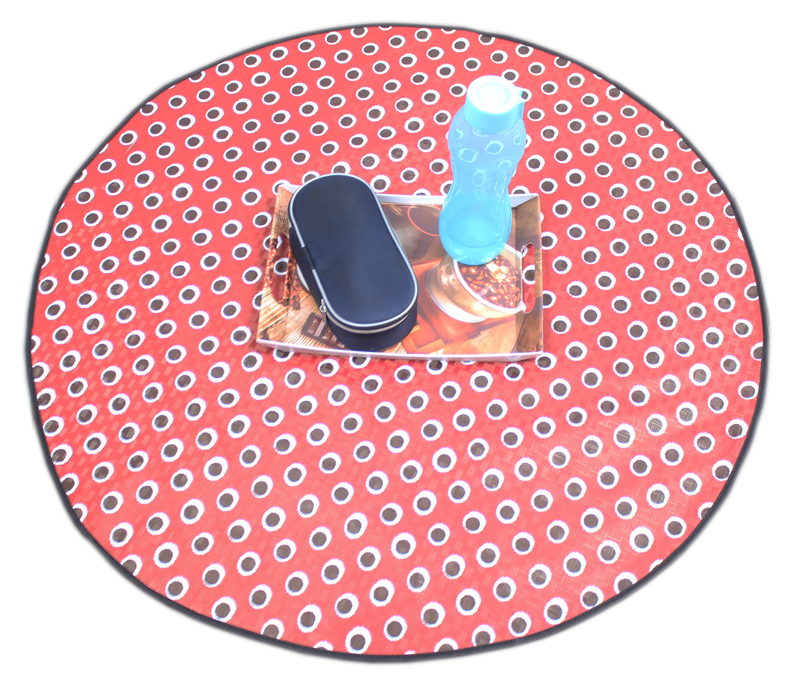 DREAM CARE Waterproof & Oilproof Bed Server Food Mat Size(LXB): 36x36 inches, Multicolor 3
