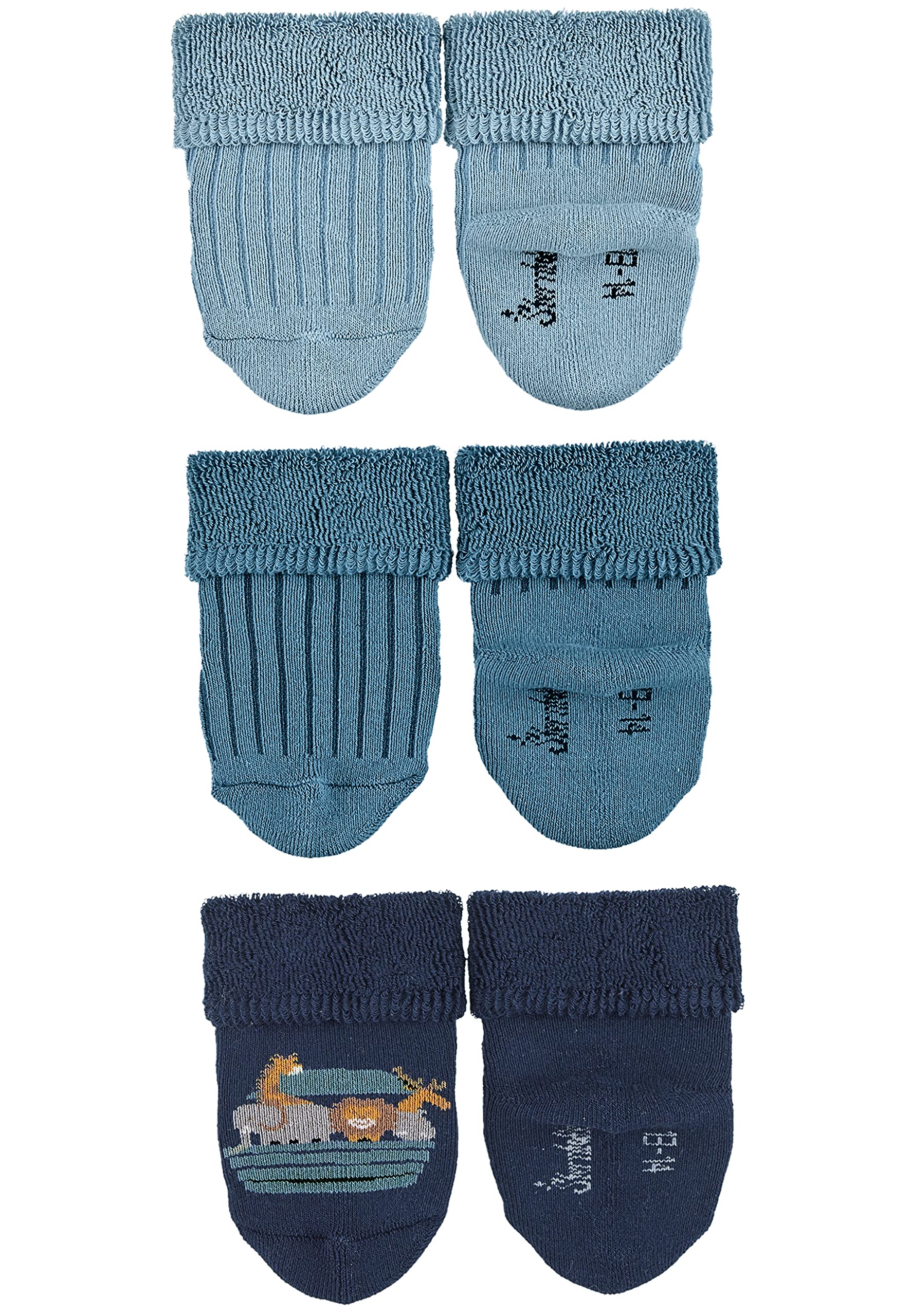 Sterntaler Baby Jungen Baby Socken Baby-Socke 3er Pack Arche