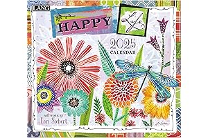 Happy Life 2025 Wall Calendar Get Organized Today