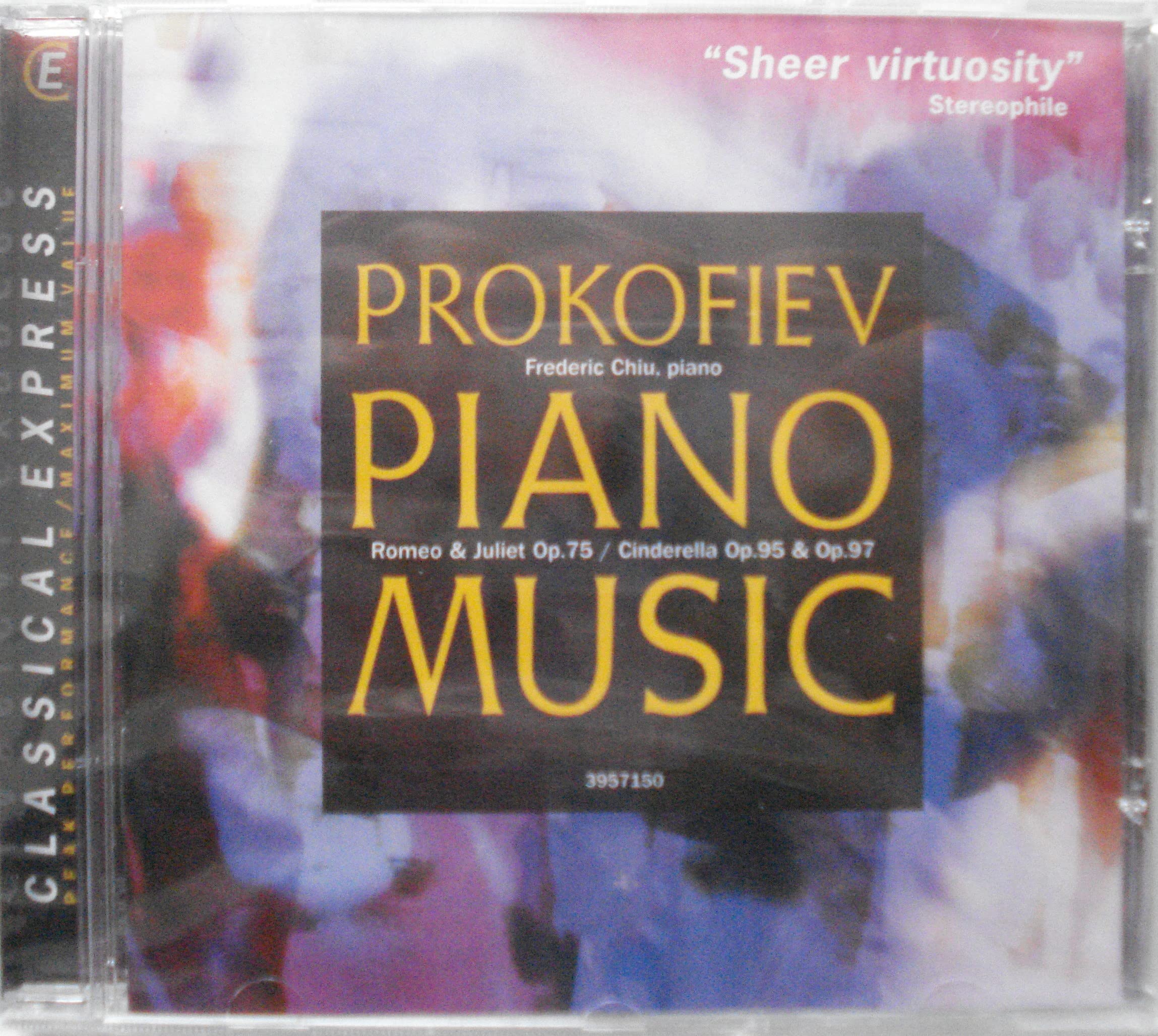 Piano Music. Romeo & Juliet [Audio CD] Frederic Chiu - piano