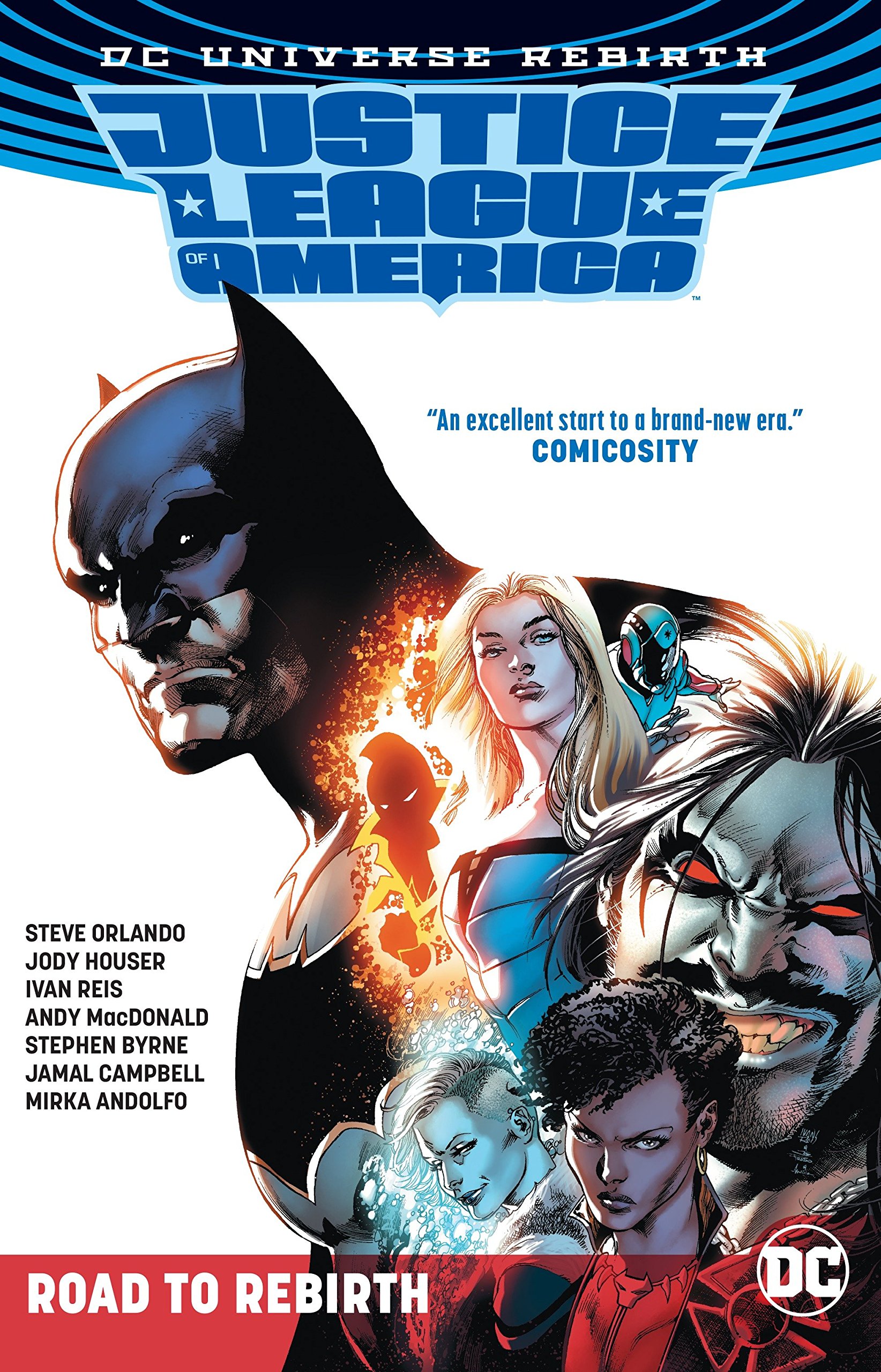 Justice League Of America The Road To Rebirth (Rebirth)