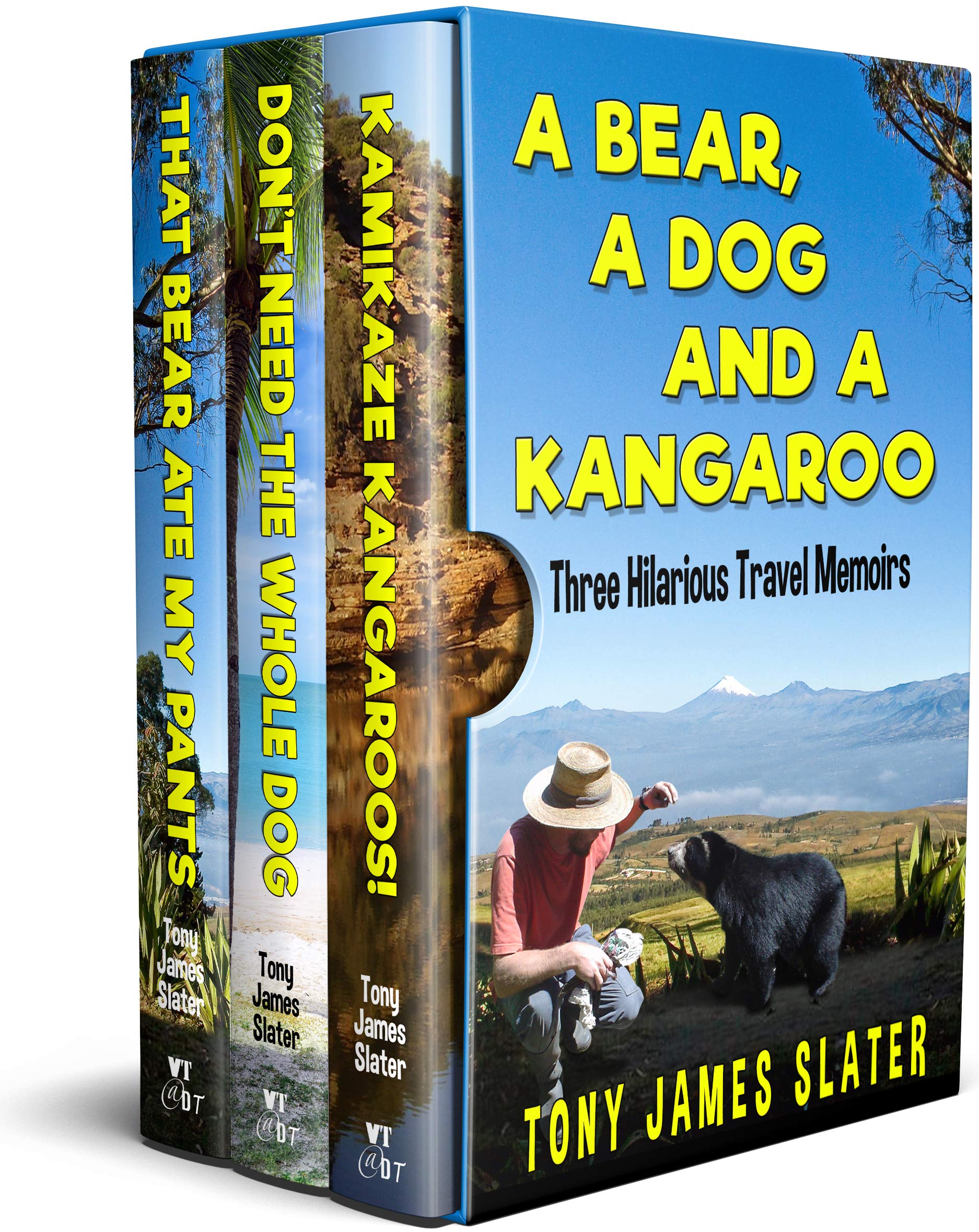 A Bear, a Dog and a Kangaroo: Three Comedy Memoirs... with Teeth and Claws! (Travel Memoirs Omnibus Book 1)