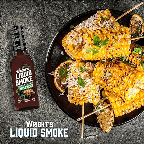 Miniatura 4 de Wrights Seasoning Ahumado líquido de Applewood 35 onzas