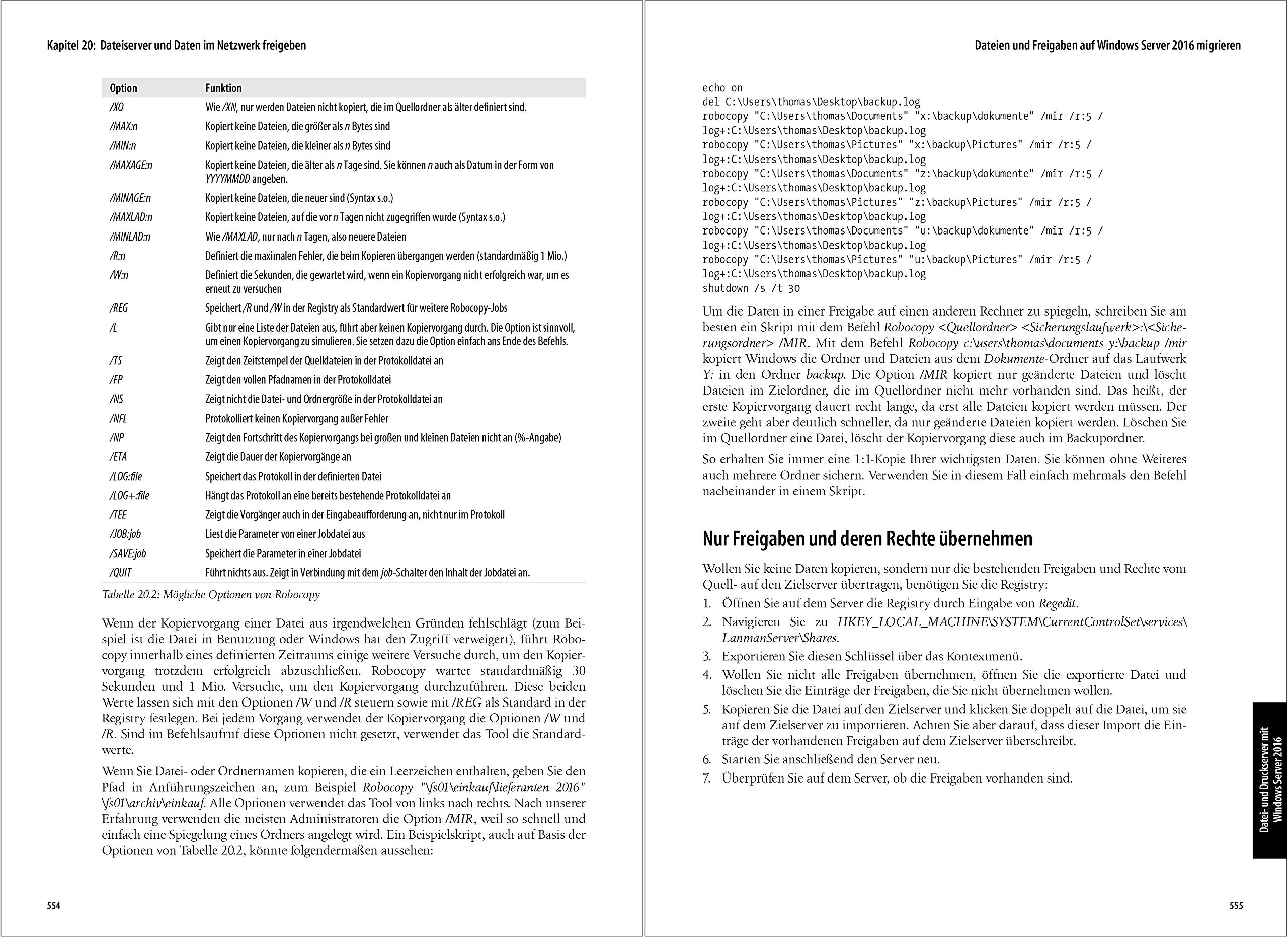 Microsoft Windows Server 2016 – Das Handbuch: Von der Planung und Migration bis zur Konfiguration und Verwaltung