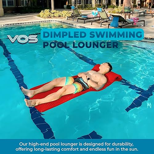 Miniatura 2 de VOS Flotador de efusión Infinity para adultos y niños, flotadores de agua ultra flotantes para piscinas, playas, lagos, parques acuáticos, 72 x 26 x