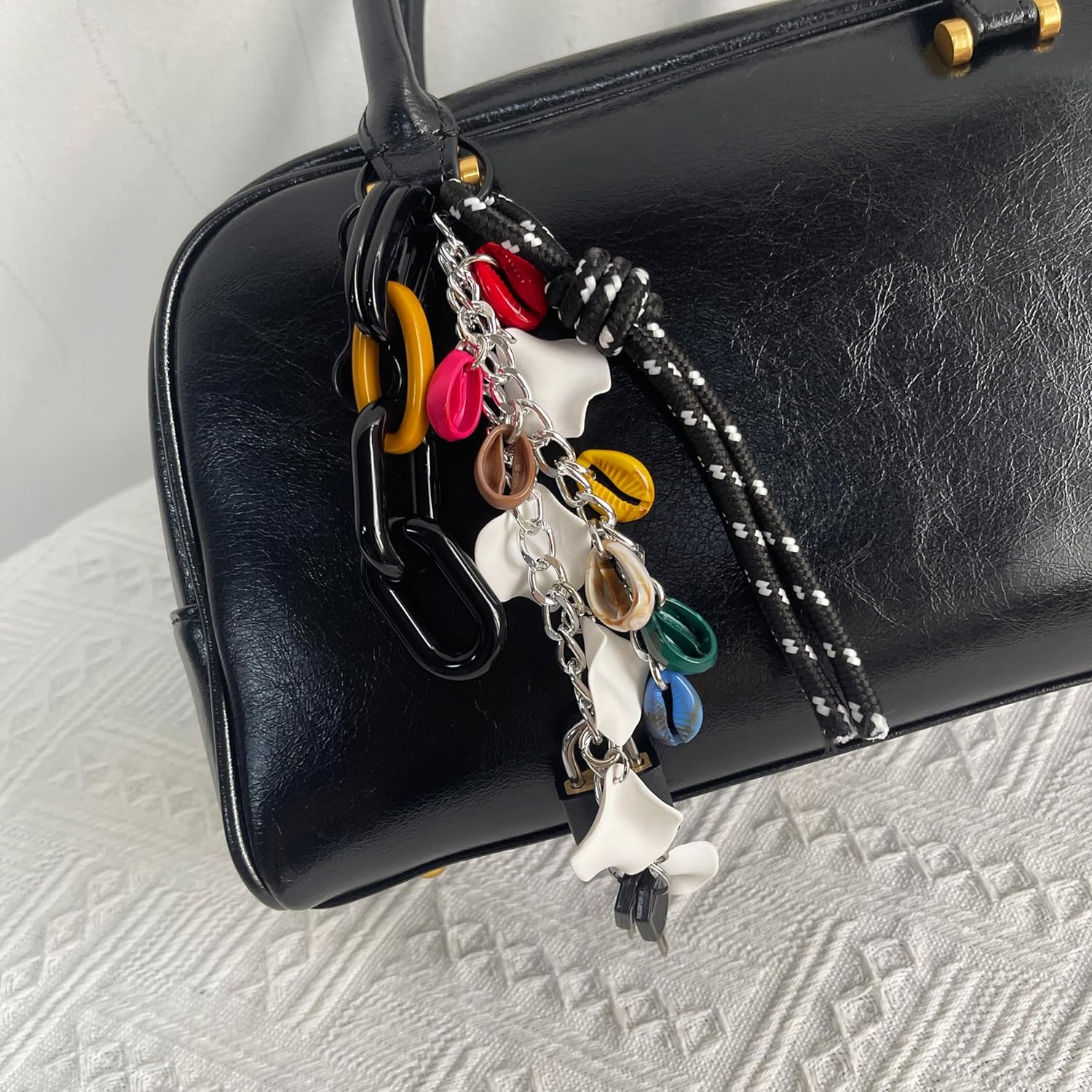 QTMY Keychain Bag Charms for Bogg Bag Accessories Purse Handbang Backpack,205 - Image 9