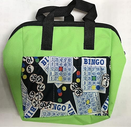 Miniatura 2 de Sii Nuevo! Bingo #1 Dauber - Bolsa de mano con 6 bolsillos (verde lima)