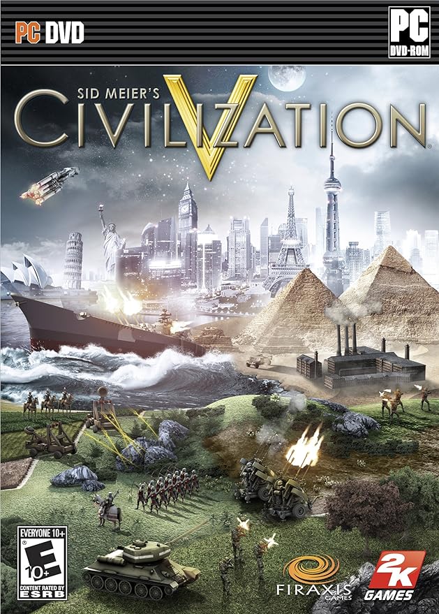 Sid Meier S Civilization V 輸入版 Pcゲーム Pcソフト Amazon