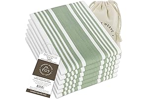 GOTS Certified Organic Cotton Kitchen Towels: Absorbent, Sustainable Softness for Eco-Conscious Homes