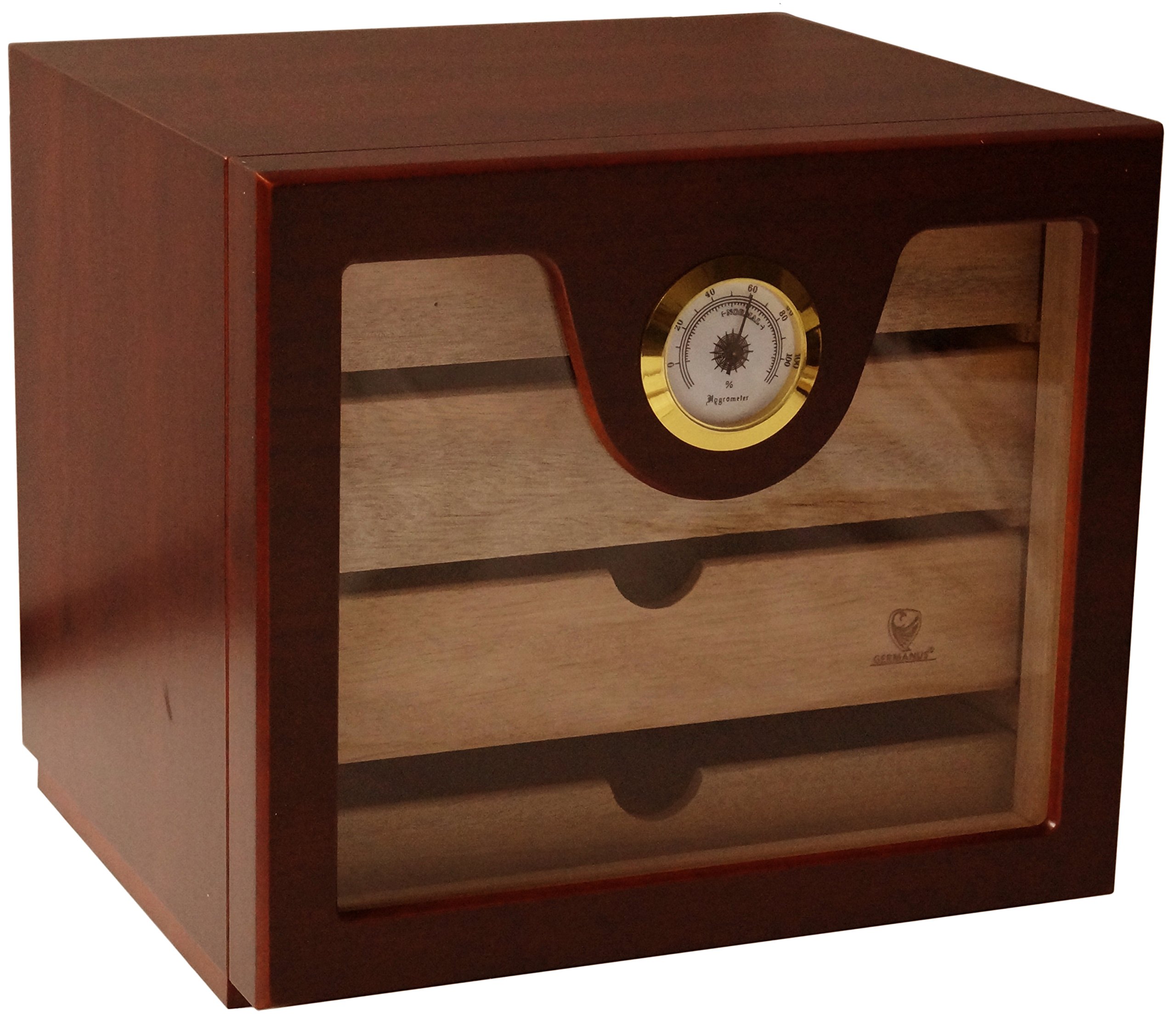 GERMANUS Humidor Schränkchen braun