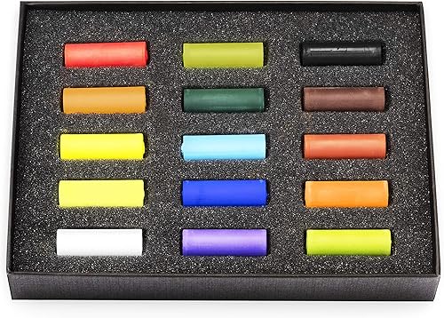 Royal Talens Rembrandt Soft Pastels - Medio largo - Calidad de artista profesional - Selección general de 15 colores