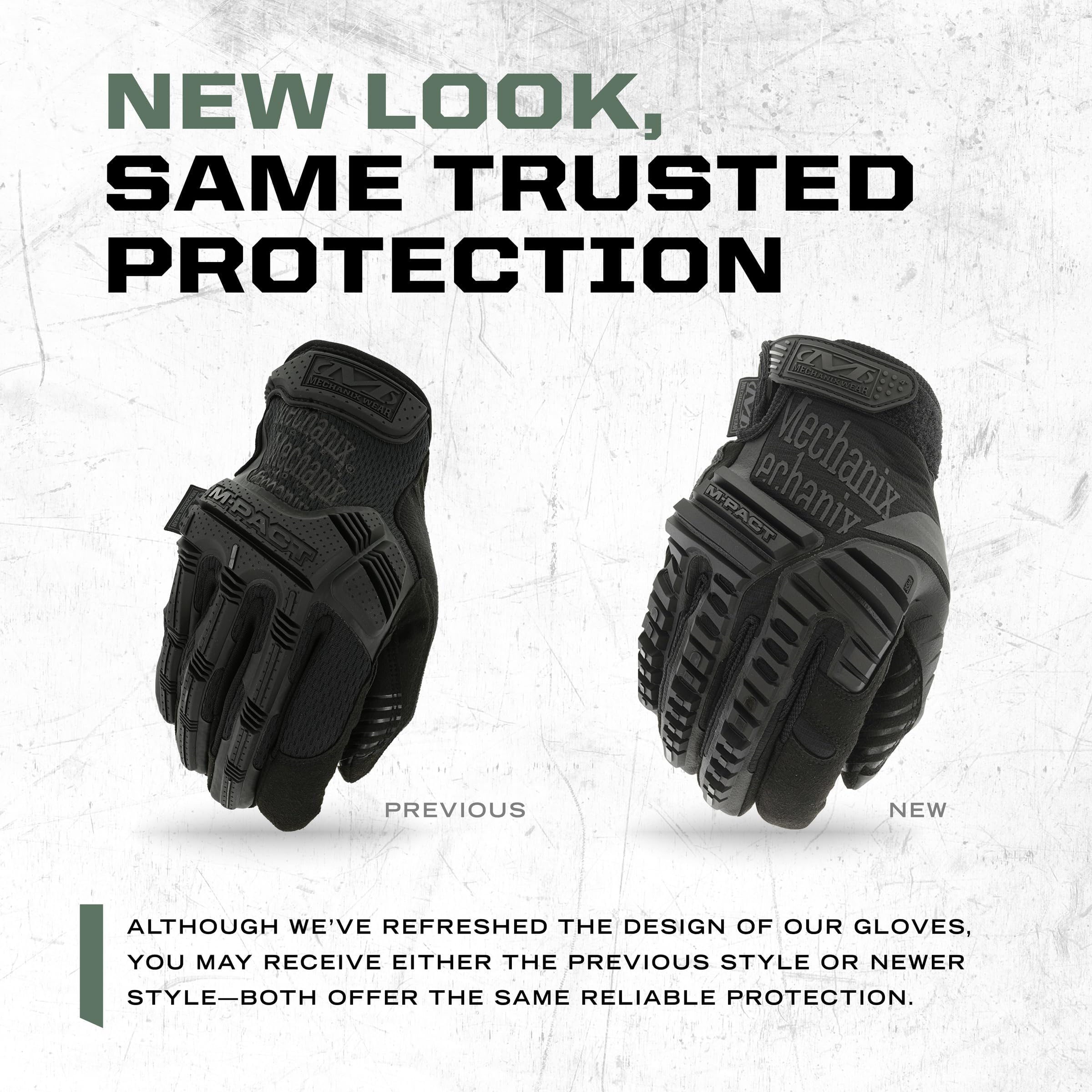 Mechanix Wear - M-Pact Covert Gloves (Medium, Black)