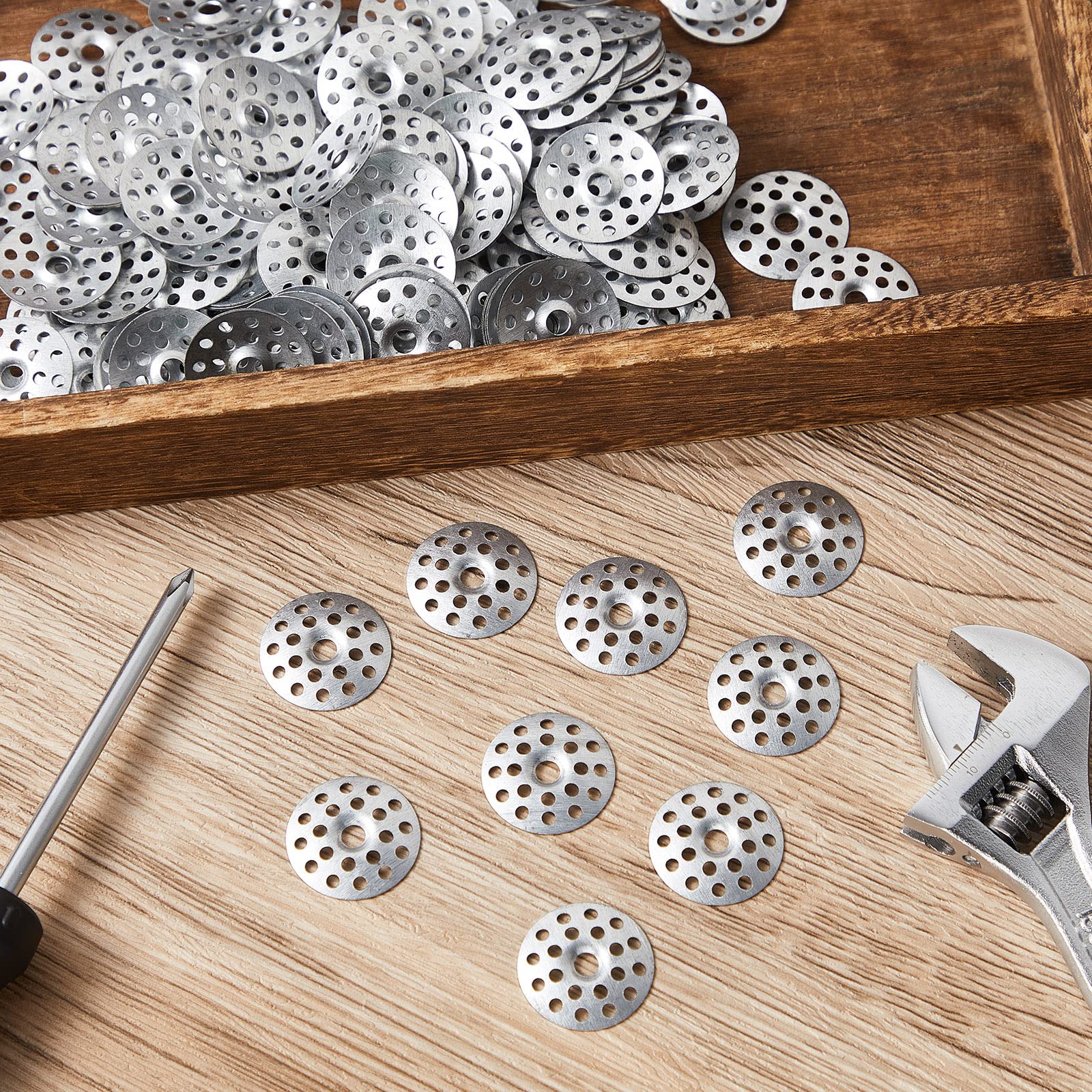 Dunzy 400 Zinc Washers - Wall & Ceiling Repair -7