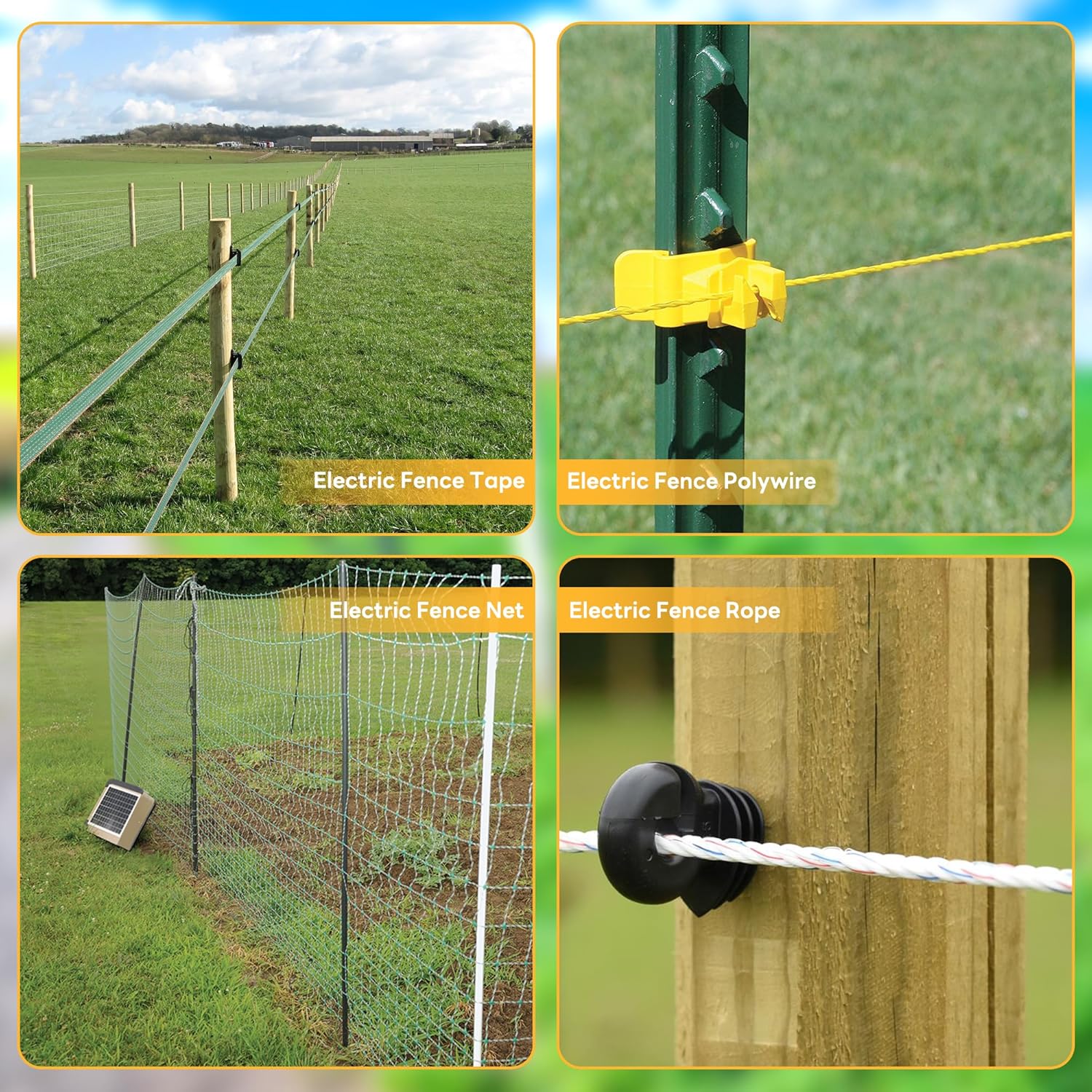 Electric Fence Tester, Digital Electric Fence Tester and Fault Finder, 200V to 15,000V Pulse Voltage Checker Meter, Backlit LCD Display, Beep Alarm