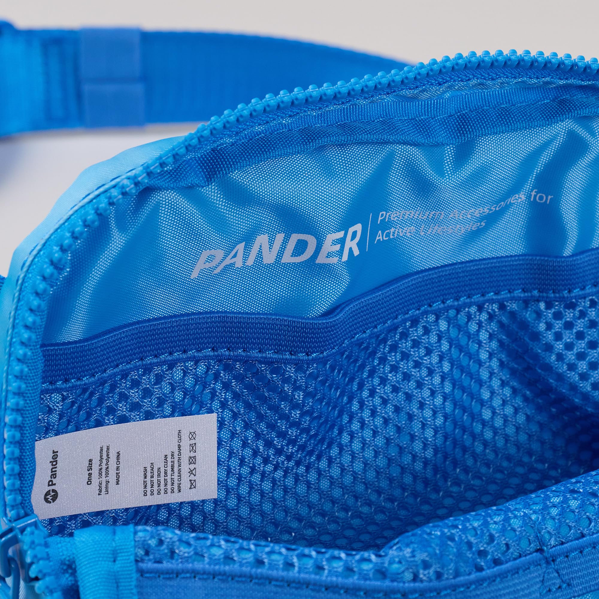 Pander Nylon Fanny Pack for Women, Two-Way Zipper Crossbody Bag view 7