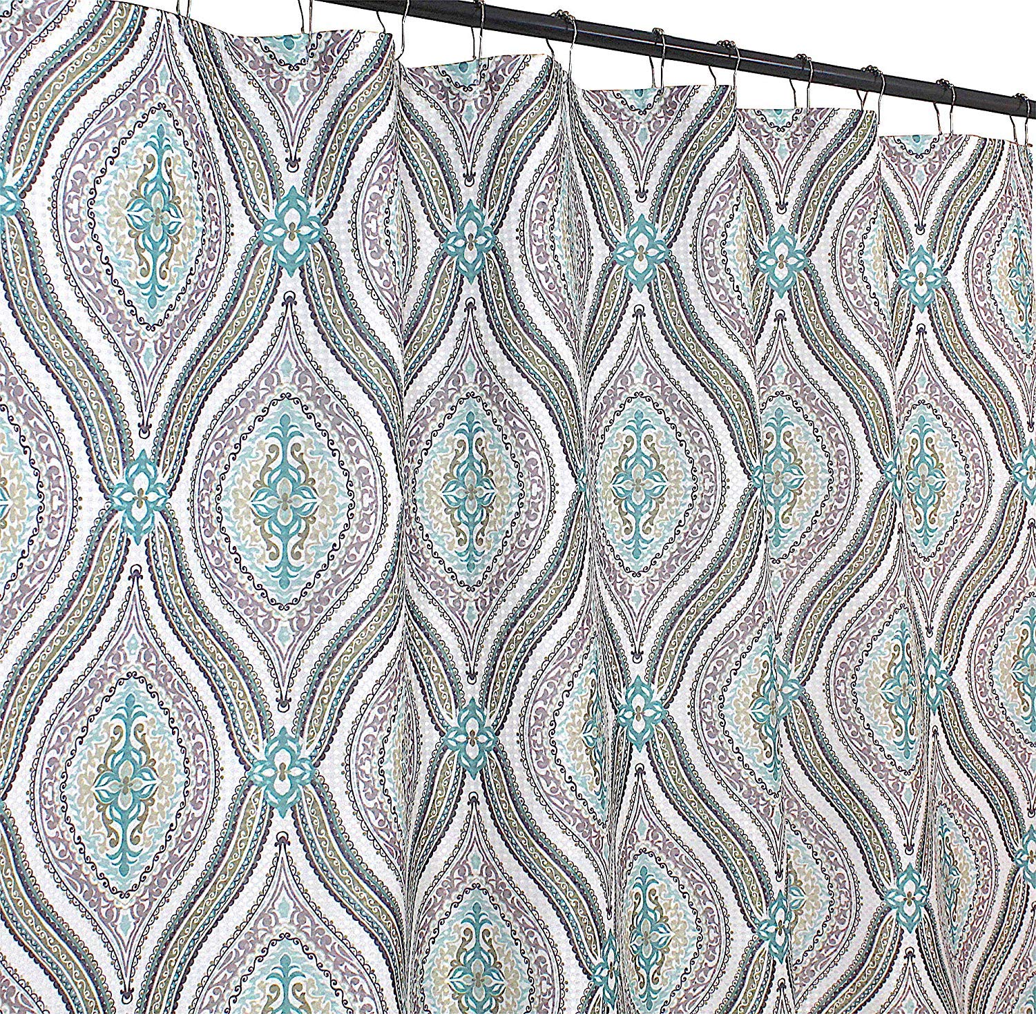 Paisley Print Shower Curtains Curtains & Drapes